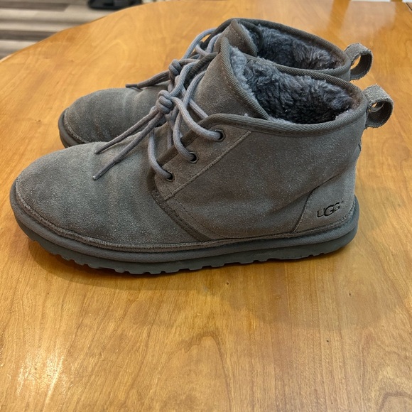 UGG Men’s Grey Suede Neumel Boots